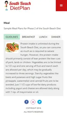 South Beach Diet android App screenshot 2